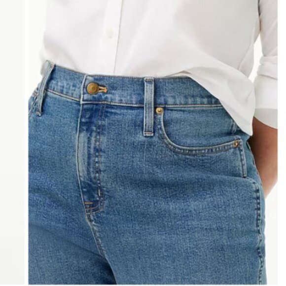 J.Crew NWT Classic vintage jean in all-day stretch Size 33 Jeans - Picture 4 of 15